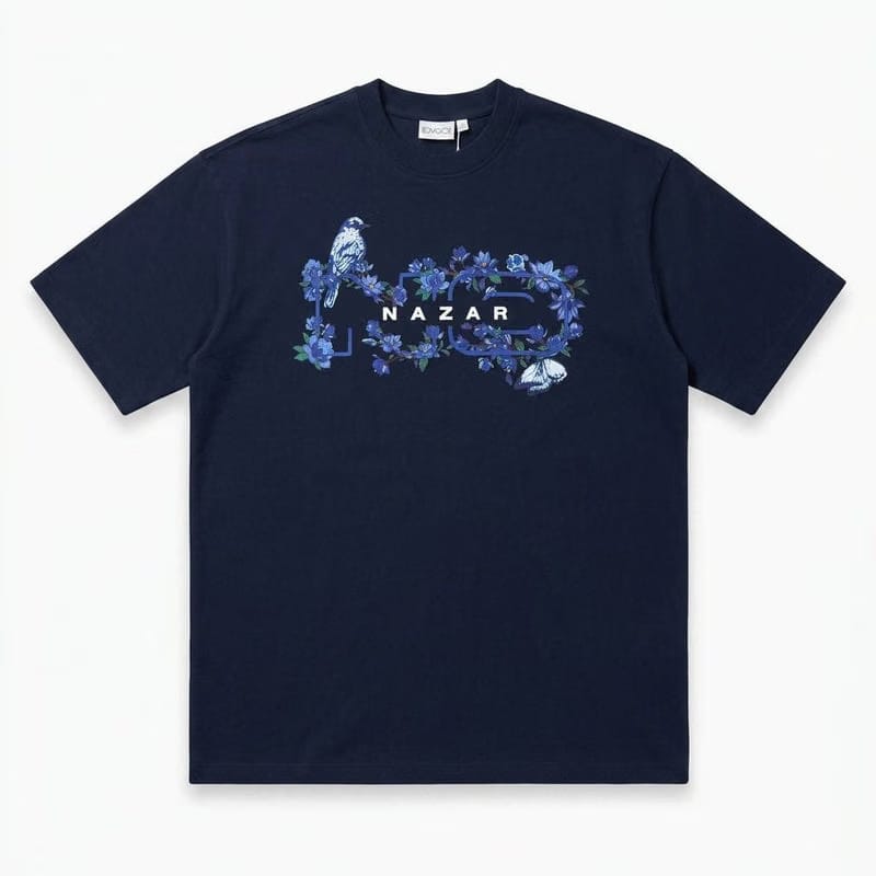 The Wild Bloom T-Shirt | Blue