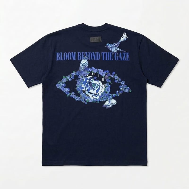 The Wild Bloom T-Shirt | Blue