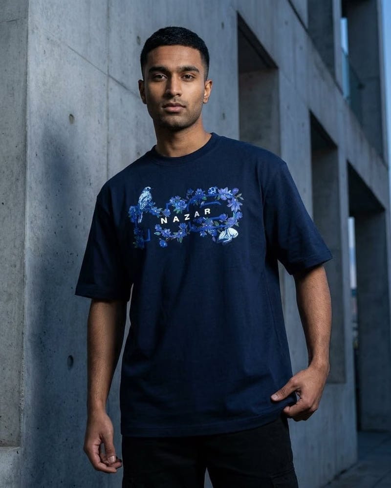 The Wild Bloom T-Shirt | Blue