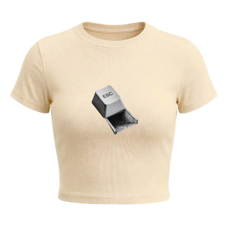 Kaand Escape baby tee(Yellow)