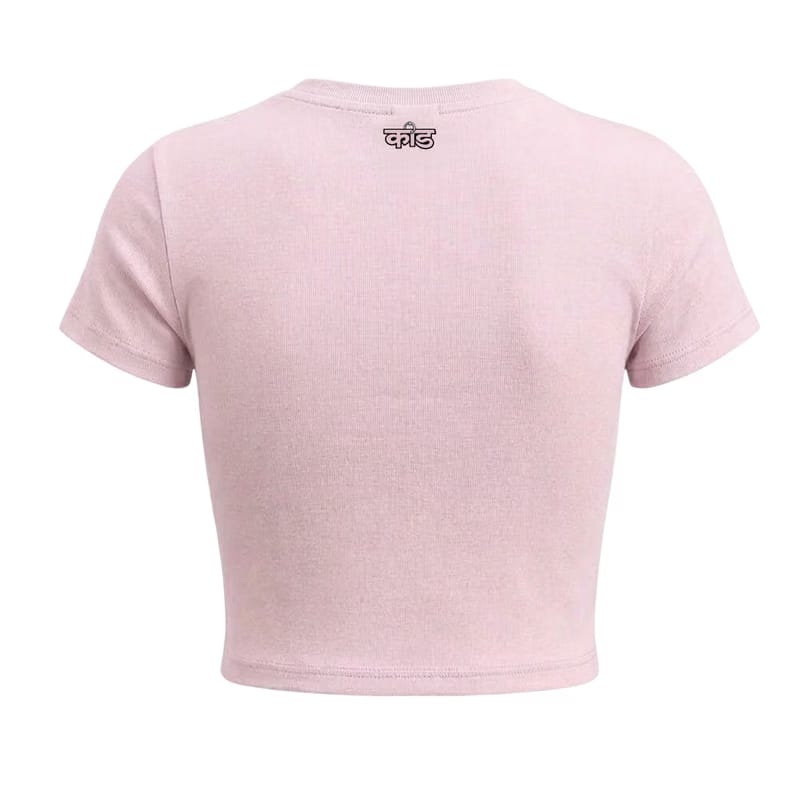 Kaand Fuck Off baby tee(Pink)