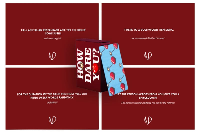 HOW DARE YOU CARDS