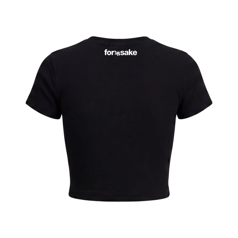 Forfksake Cig Talk Baby Tee