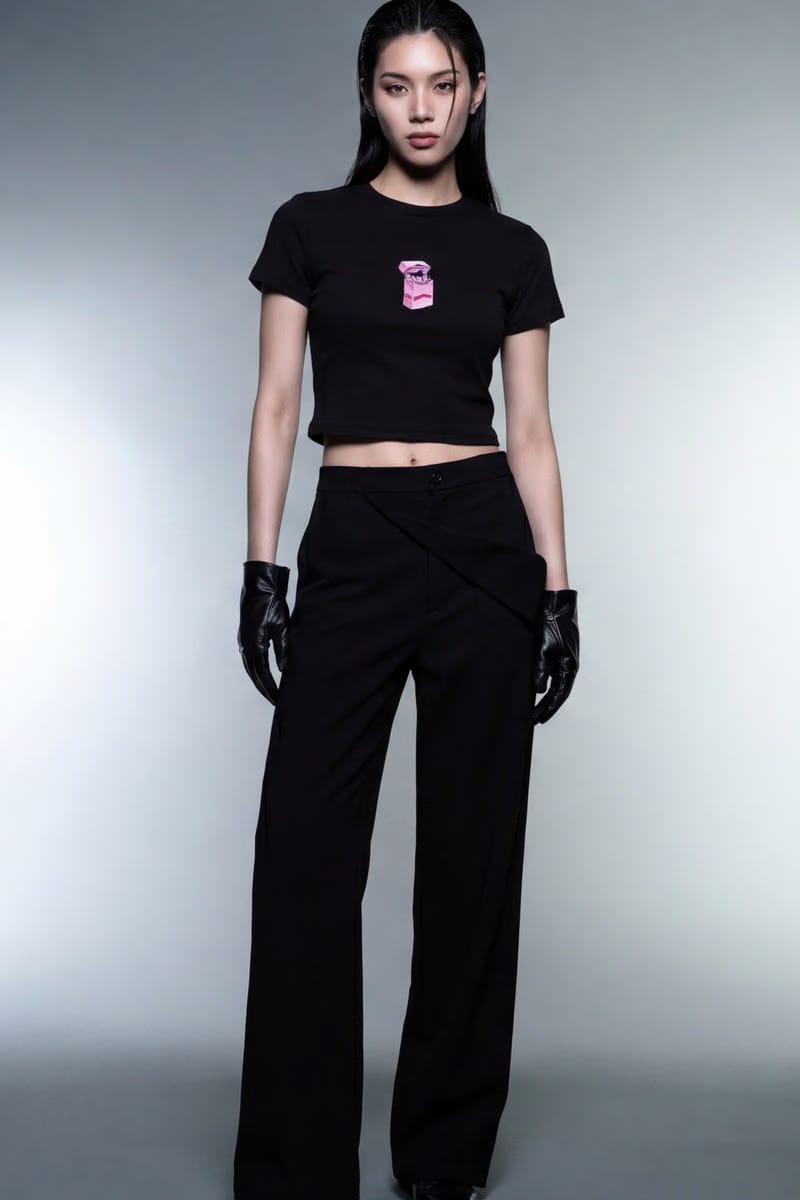 Forfksake Cig Talk Baby Tee