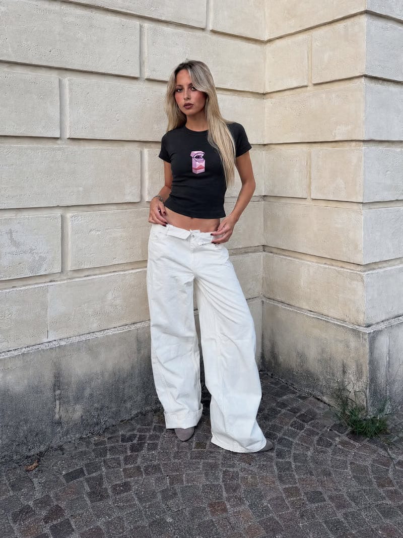 Forfksake Cig Talk Baby Tee