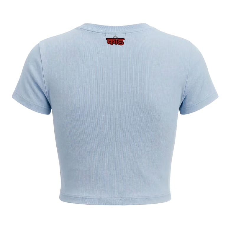 Kaand Voh Psnd Hai Aaj Bhi Lekin baby tee(Blue)