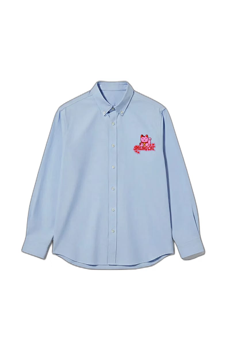 Smiling Cat-Sometimes All You Need Is a Billion Dollars Shirt(Blue)