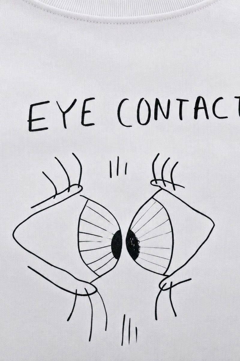 Forfksake Eye Contact Baby T-Shirt