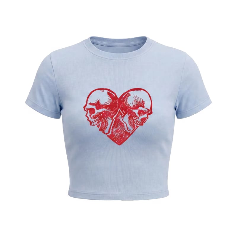 Forfksake Heart In The Skull Baby T-Shirt
