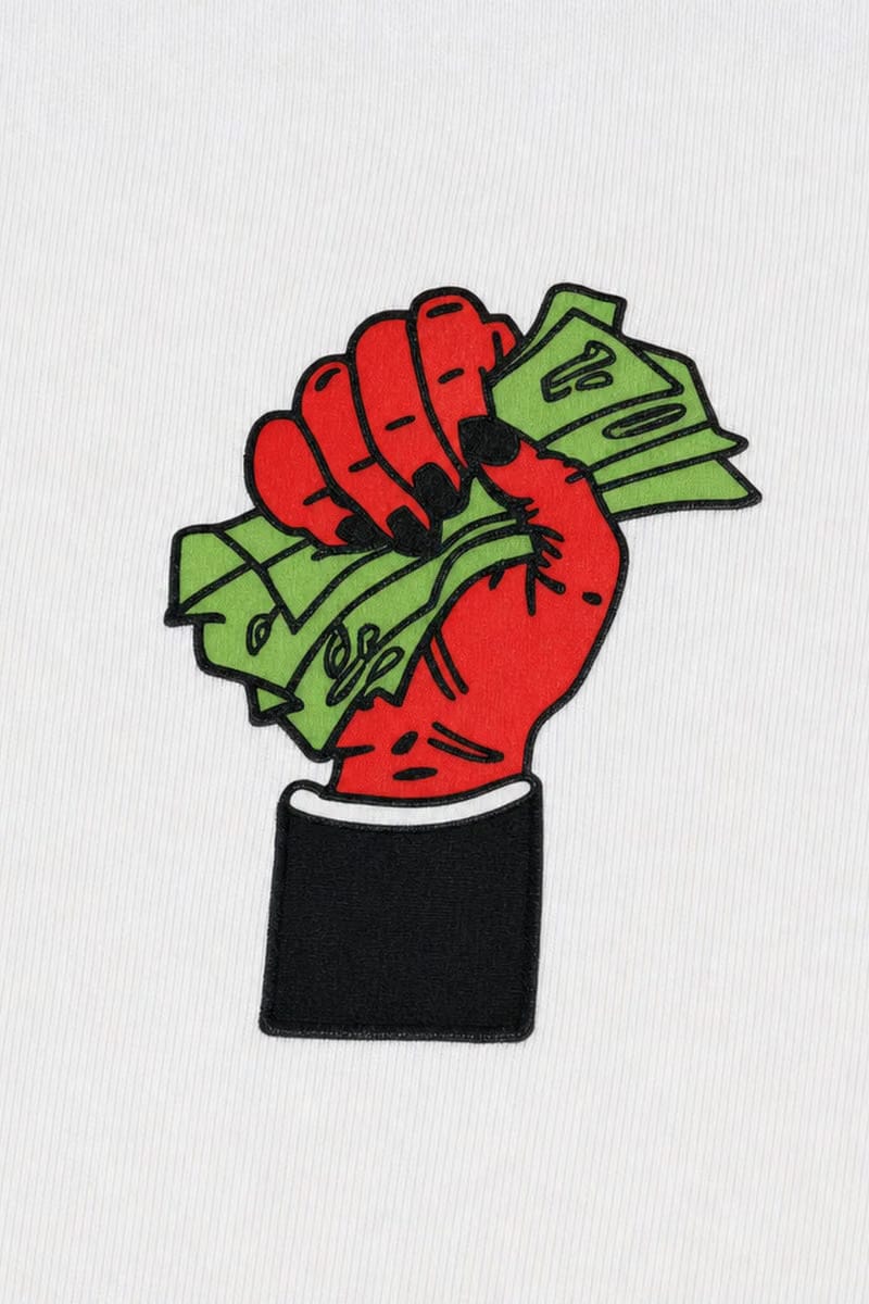 Forfksake Money In Hand Baby Tee