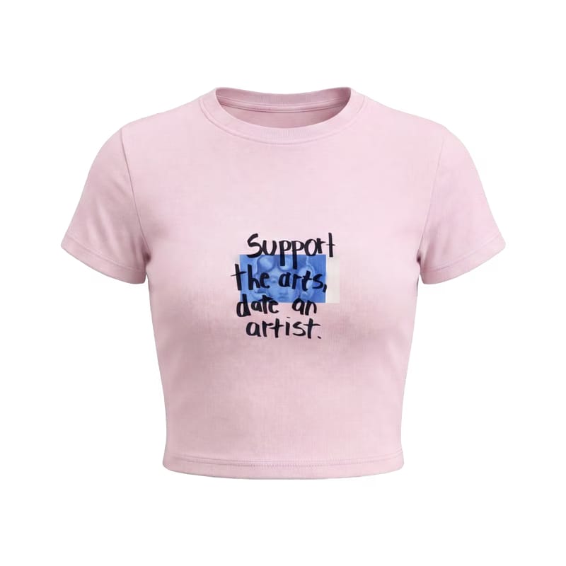 Forfksake Support The Art And Date An Artist Baby Tee