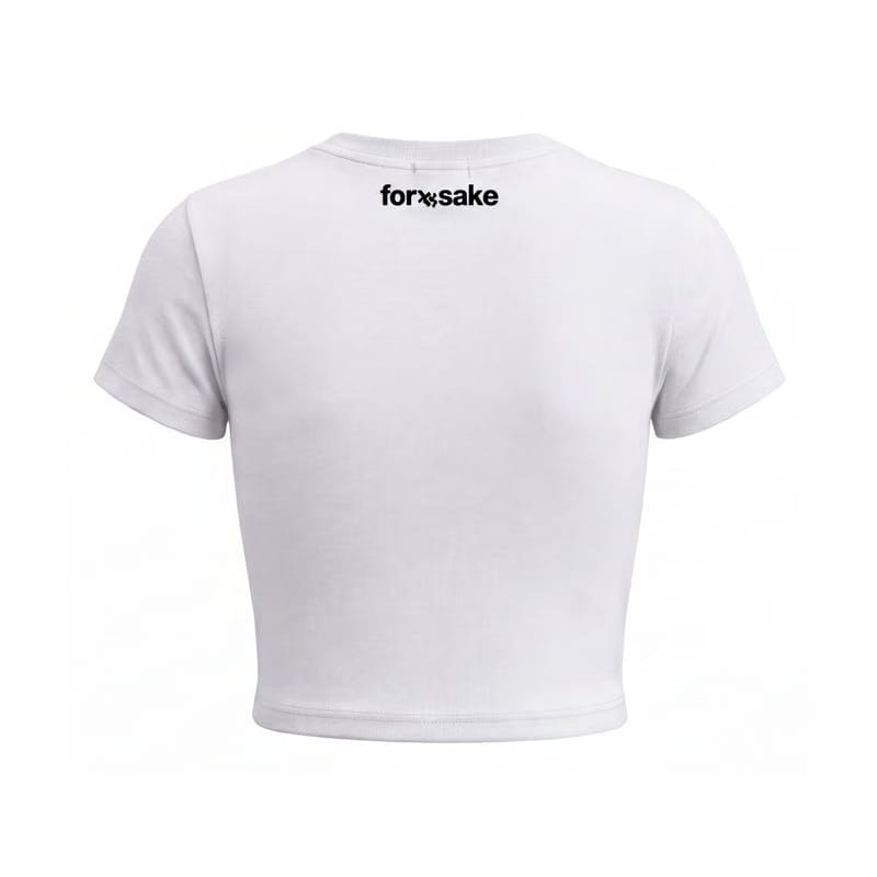 Forfksake Zip It Baby Tee