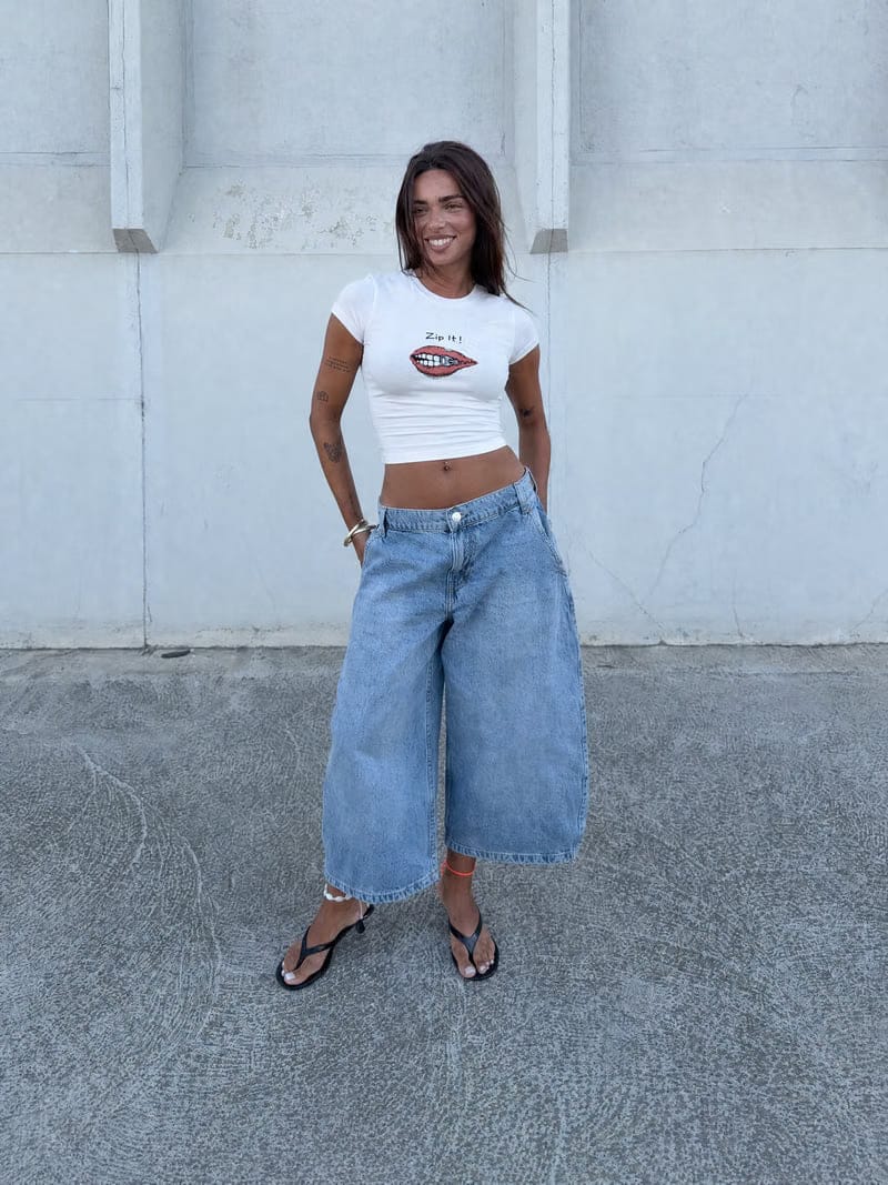 Forfksake Zip It Baby Tee