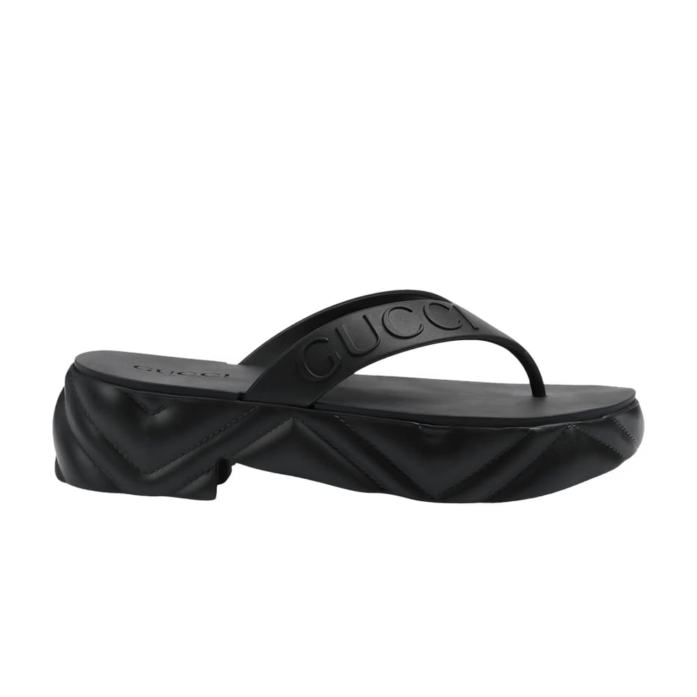 Gucci Thong Platform Sandal Black (Women's)
