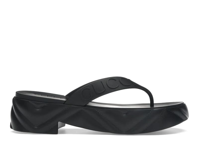 Gucci Thong Platform Sandal Black (Women's)