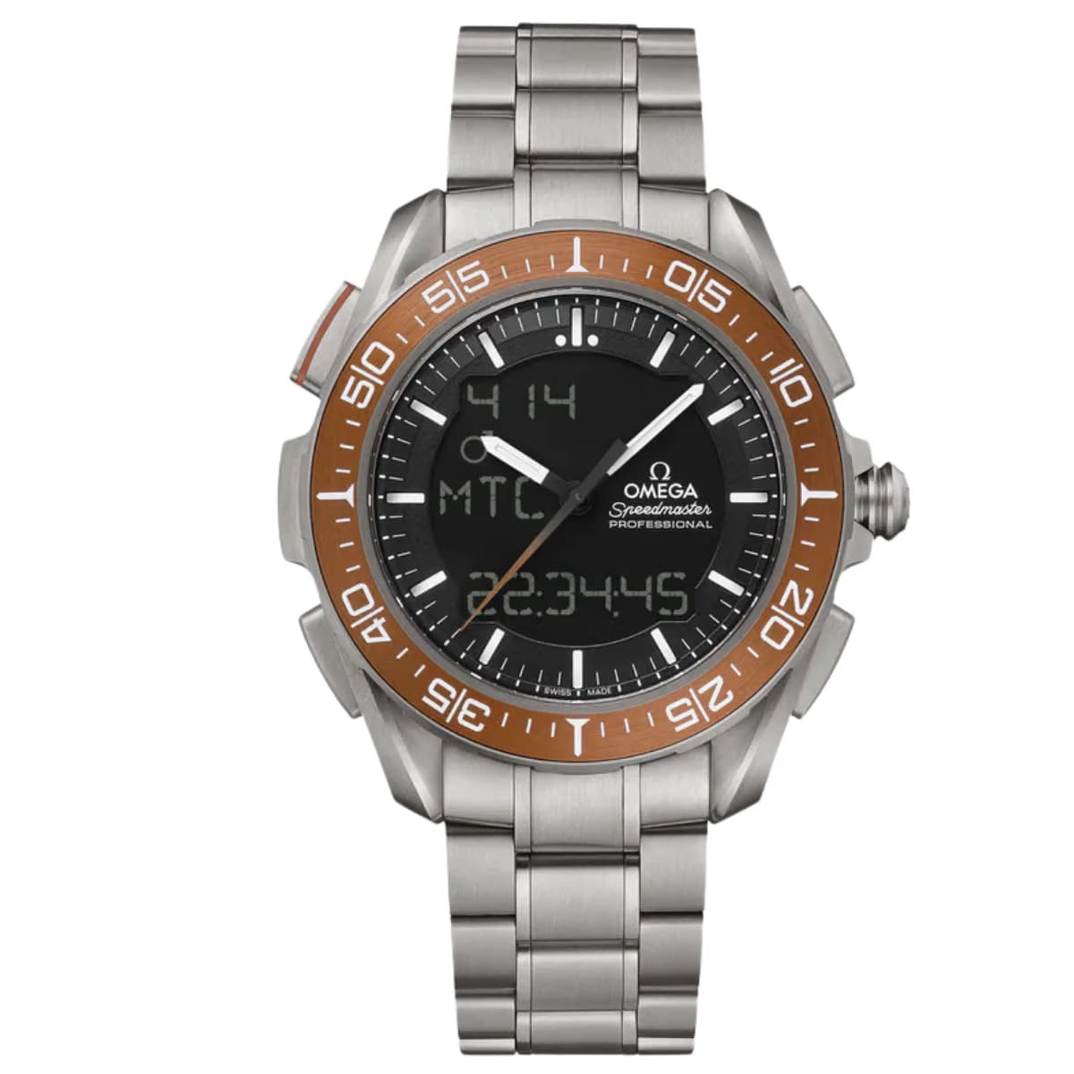 Omega Speedmaster X-33 Marstimer Black Dial Titanium Strap Watch - 318.90.45.79.01.003