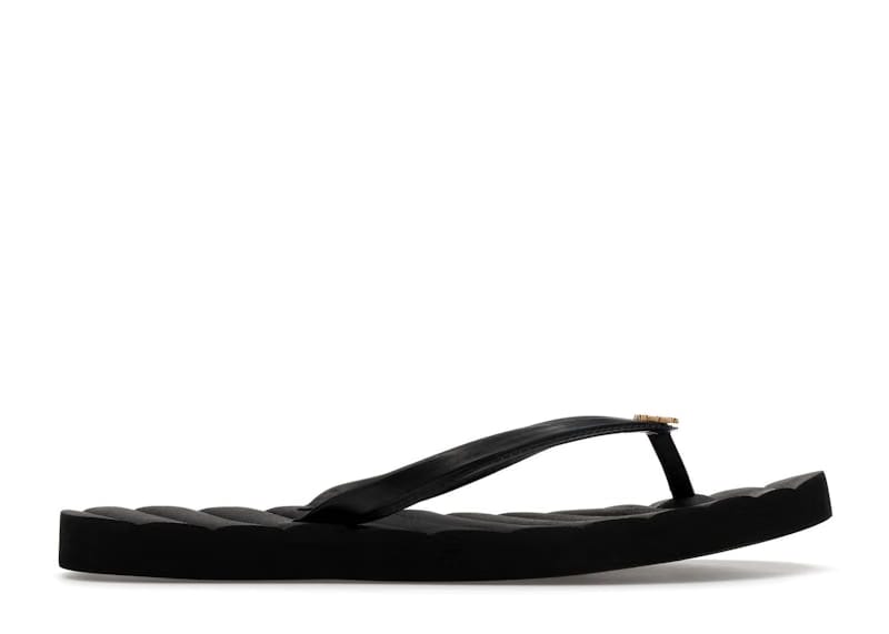Tory Burch Kira Flip Flops Black (Women's)