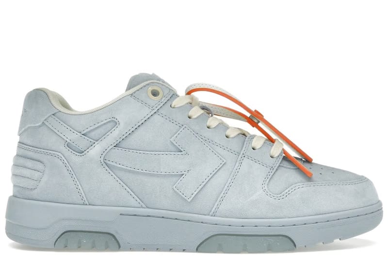OFF-WHITE Out Of Office Suede Light Blue