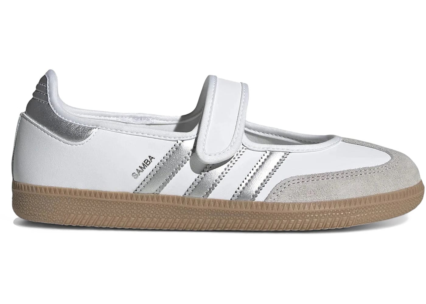 Adidas Wmns Samba Jane White Silver Metallic