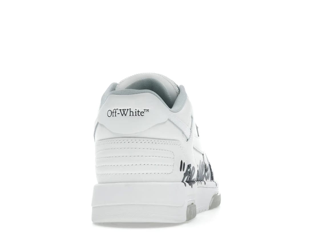 OFF-WHITE Out Of Office OOO Low Tops For Walking White
