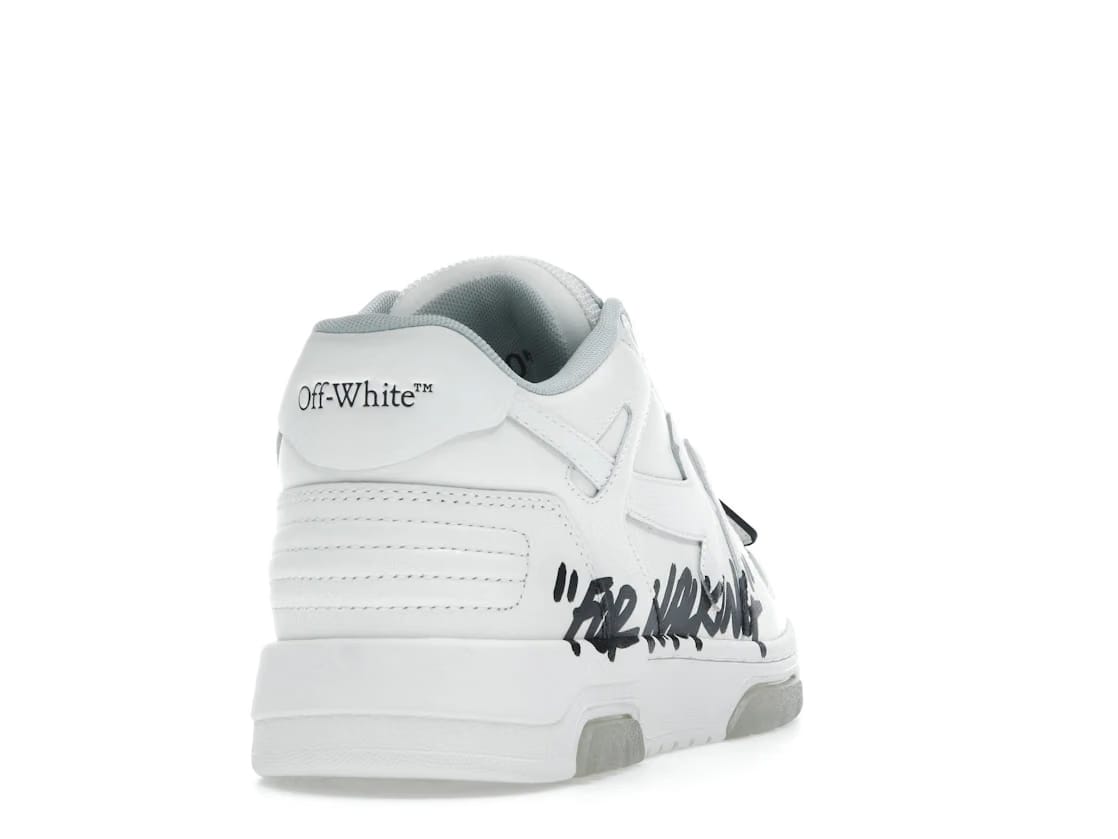 OFF-WHITE Out Of Office OOO Low Tops For Walking White