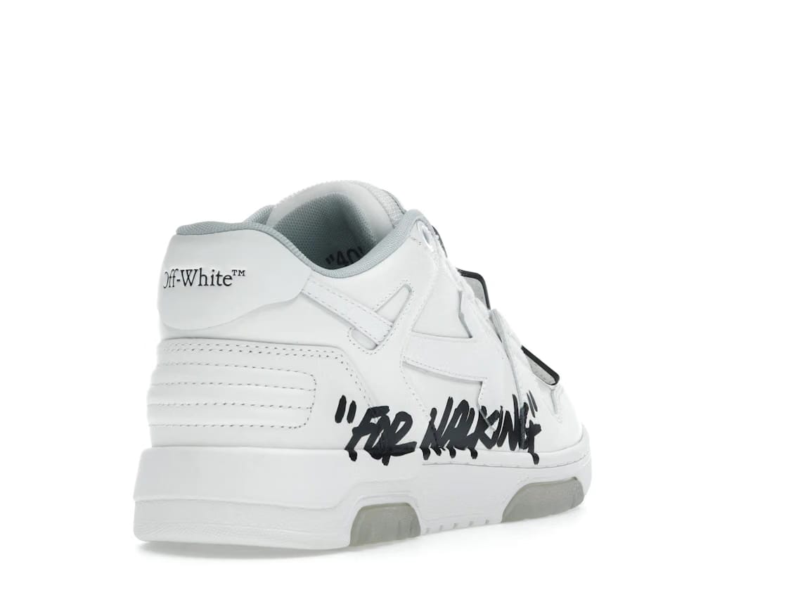 OFF-WHITE Out Of Office OOO Low Tops For Walking White