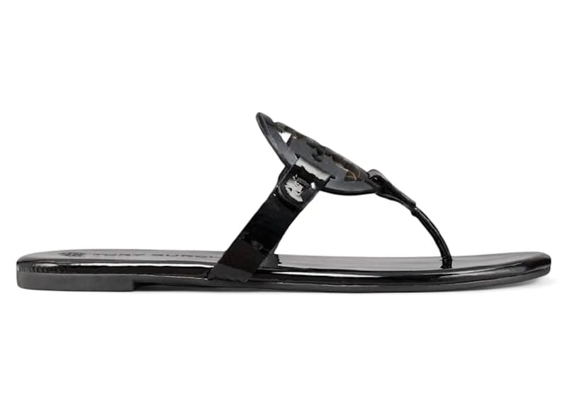 Tory Burch Miller Soft Sandals Perfect Black (Women's)