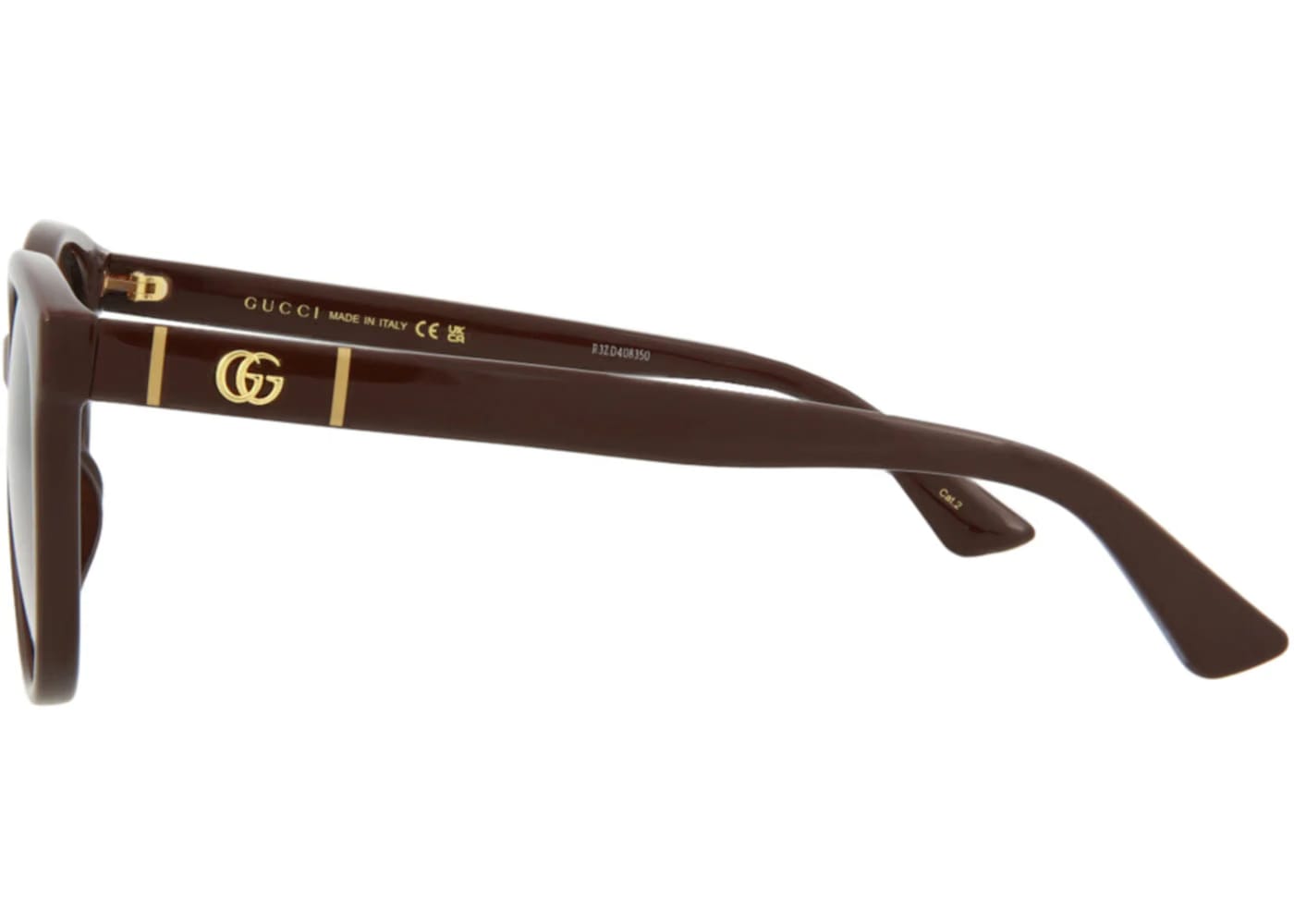 Gucci Cat Eye-Frame Injection Sunglasses Brown Brown Brown (GG0636SK-30008627-003)