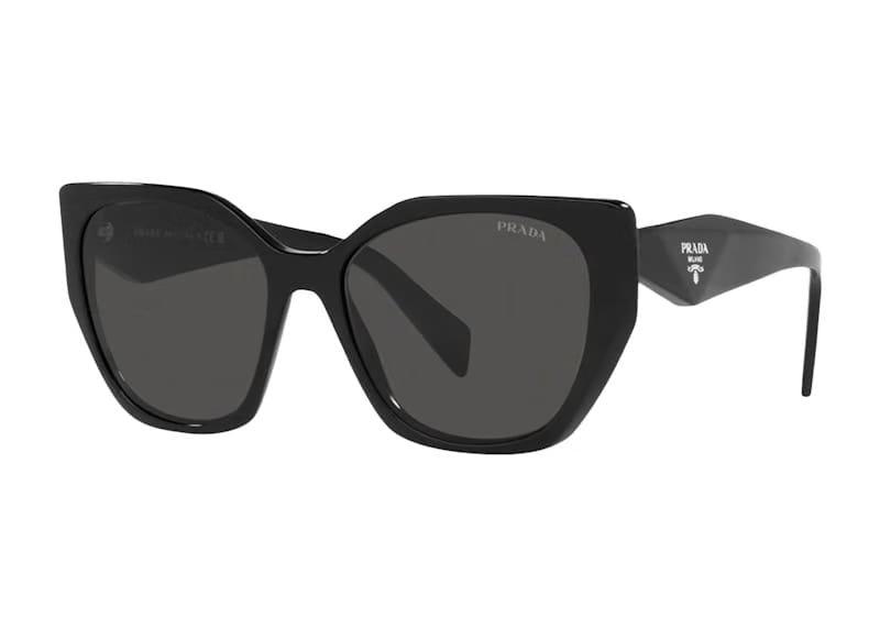 Prada Geometric Square Sunglasses Black (SPR19Z)