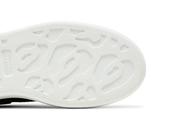 Alexander McQueen Wmns Oversized Sneaker 'Black White Glitter'