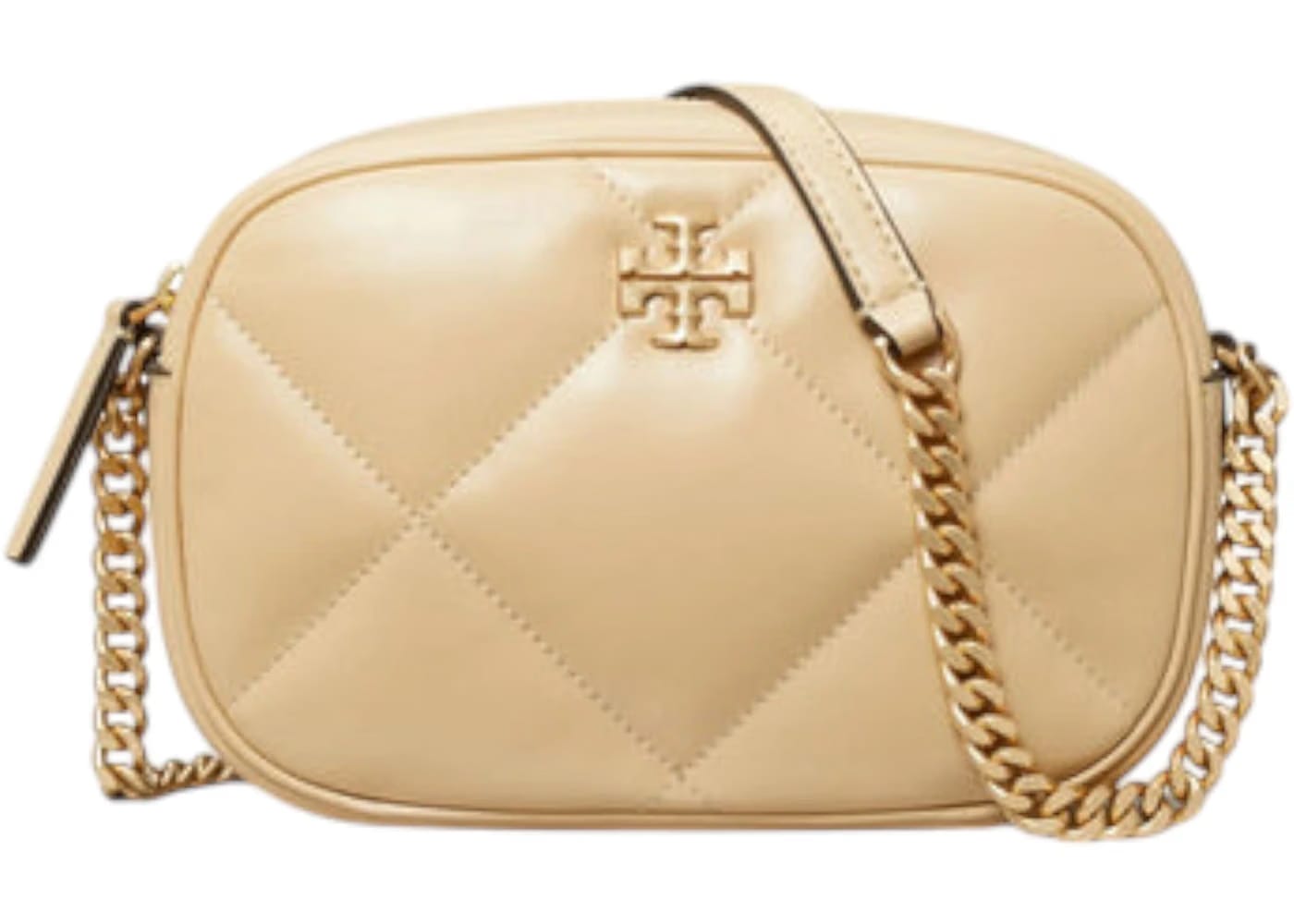 Tory Burch Kira Diamond Quilt Camera Bag Soft Serve