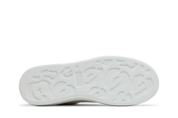 Alexander McQueen Oversized Sneaker White Beige Crocodile