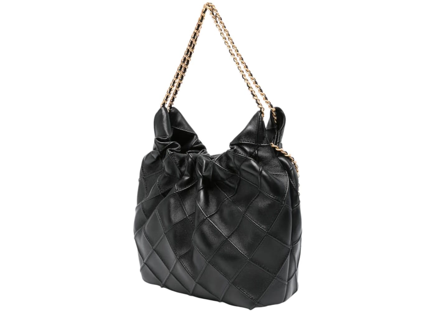 Tory Burch Fleming Mini Hobo Bag Black
