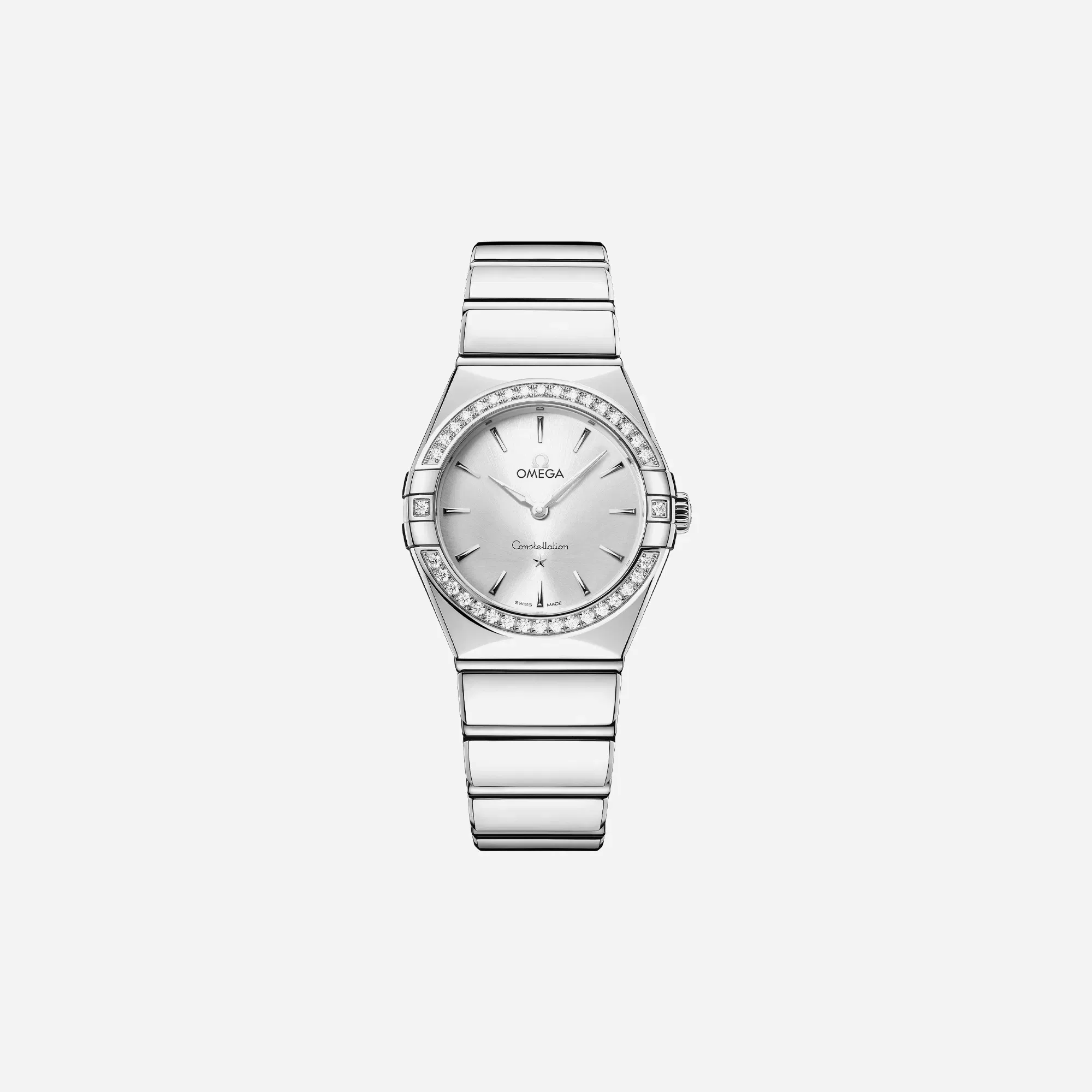 Omega Constellation 131.15.28.60.02.001 Dauphine Dial Stainless Steel Strap Watch WMNS