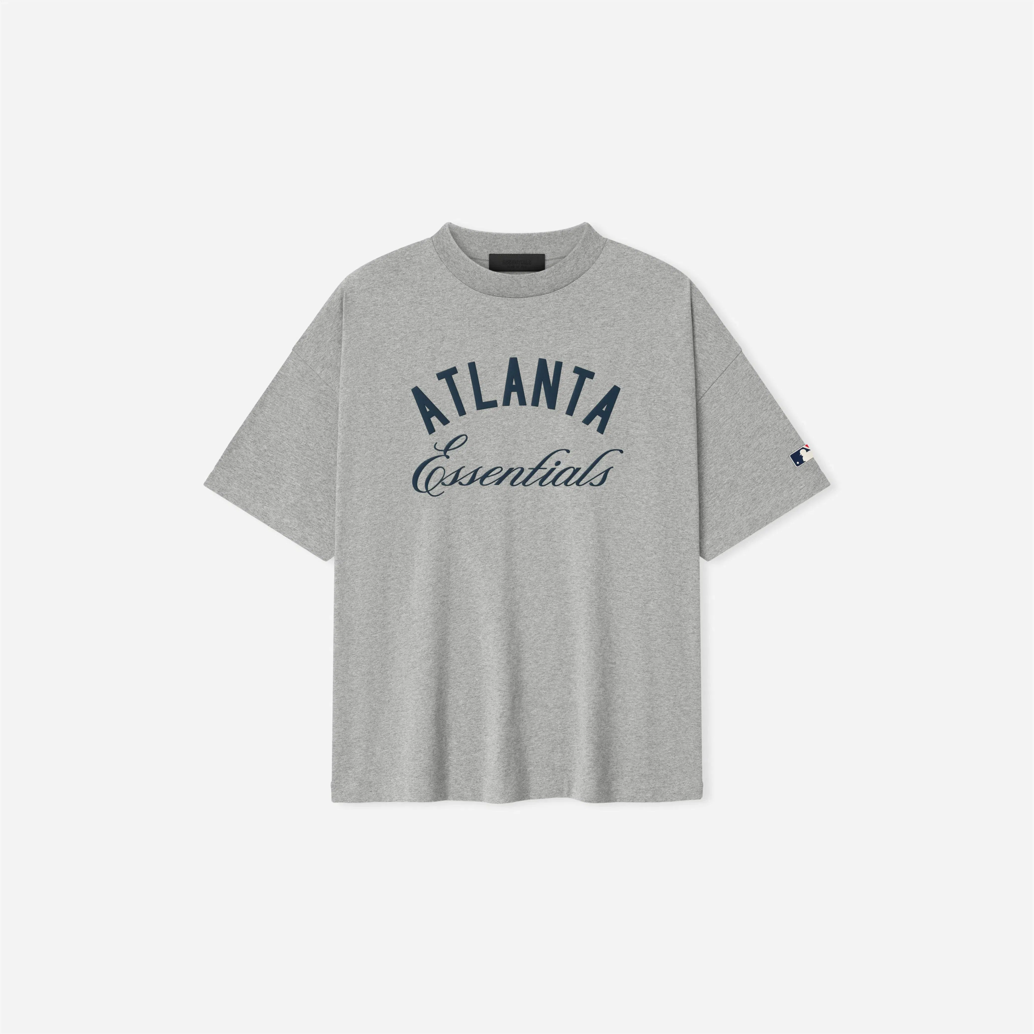 Fear Of God Essentials Braves 90s T-Shirt Concrete Heather