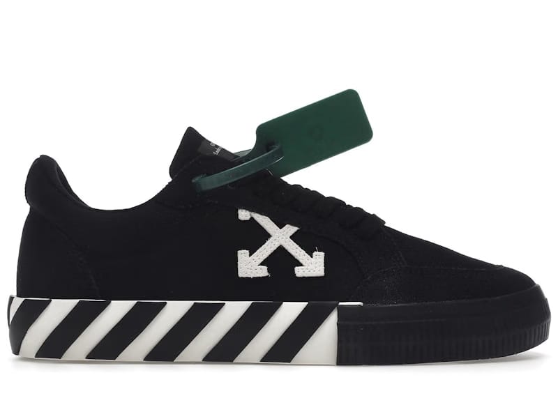 OFF-WHITE Vulc Low Canvas Black White