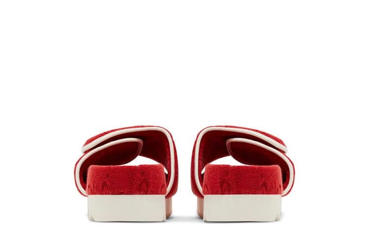 adidas x Gucci Monogram Slide Red
