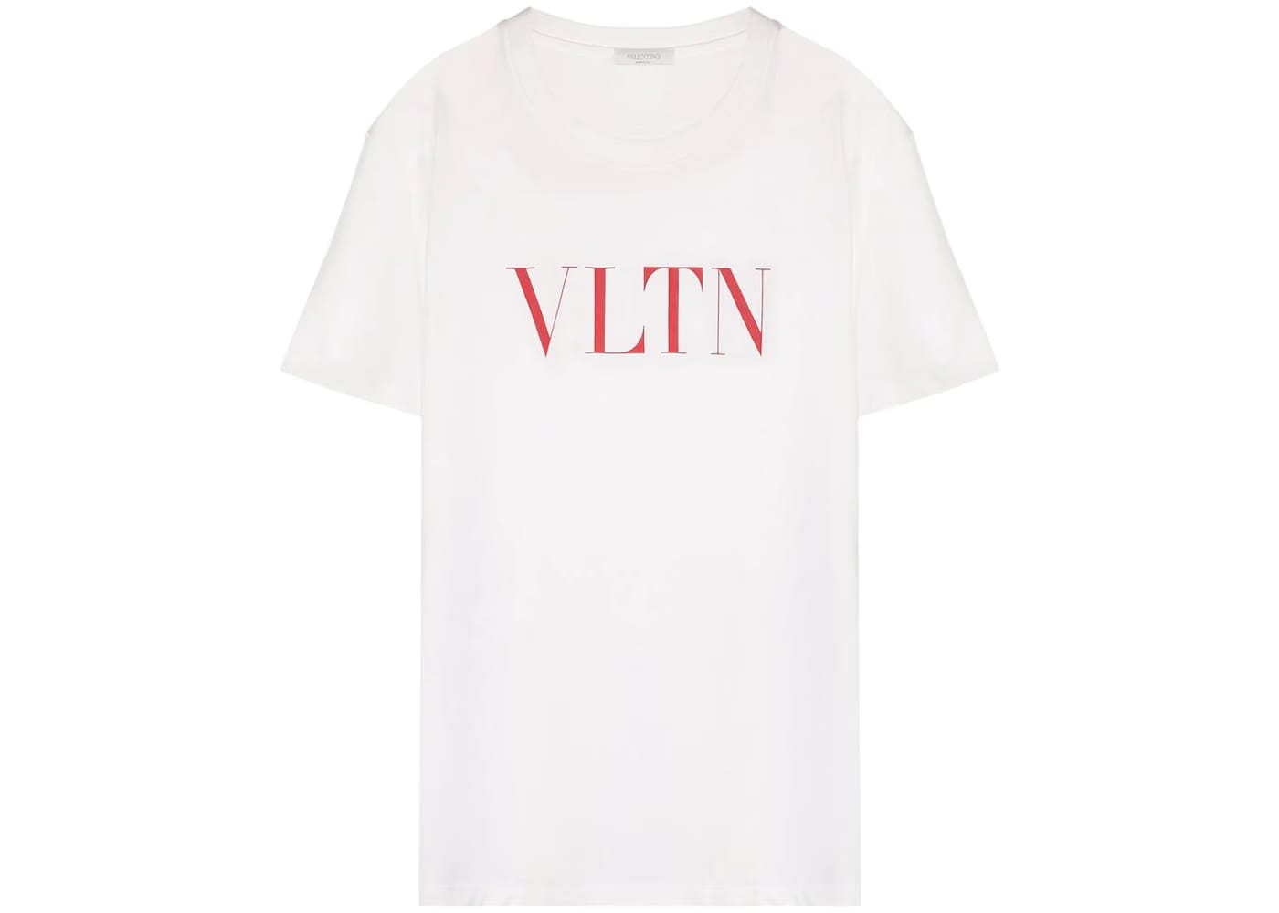 Valentino VLTN Print T-Shirt White/Red