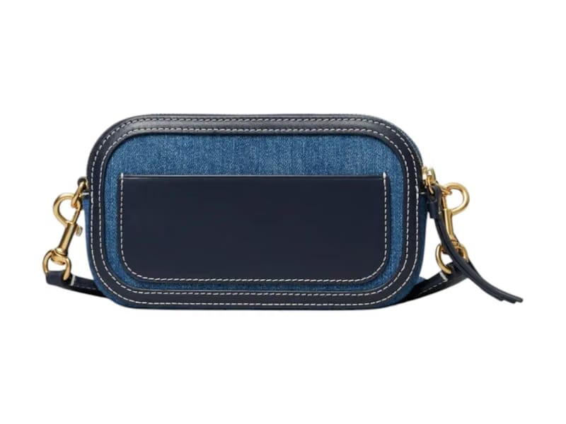 Tory Burch Miller Denim Mini Crossbody Denim Multi