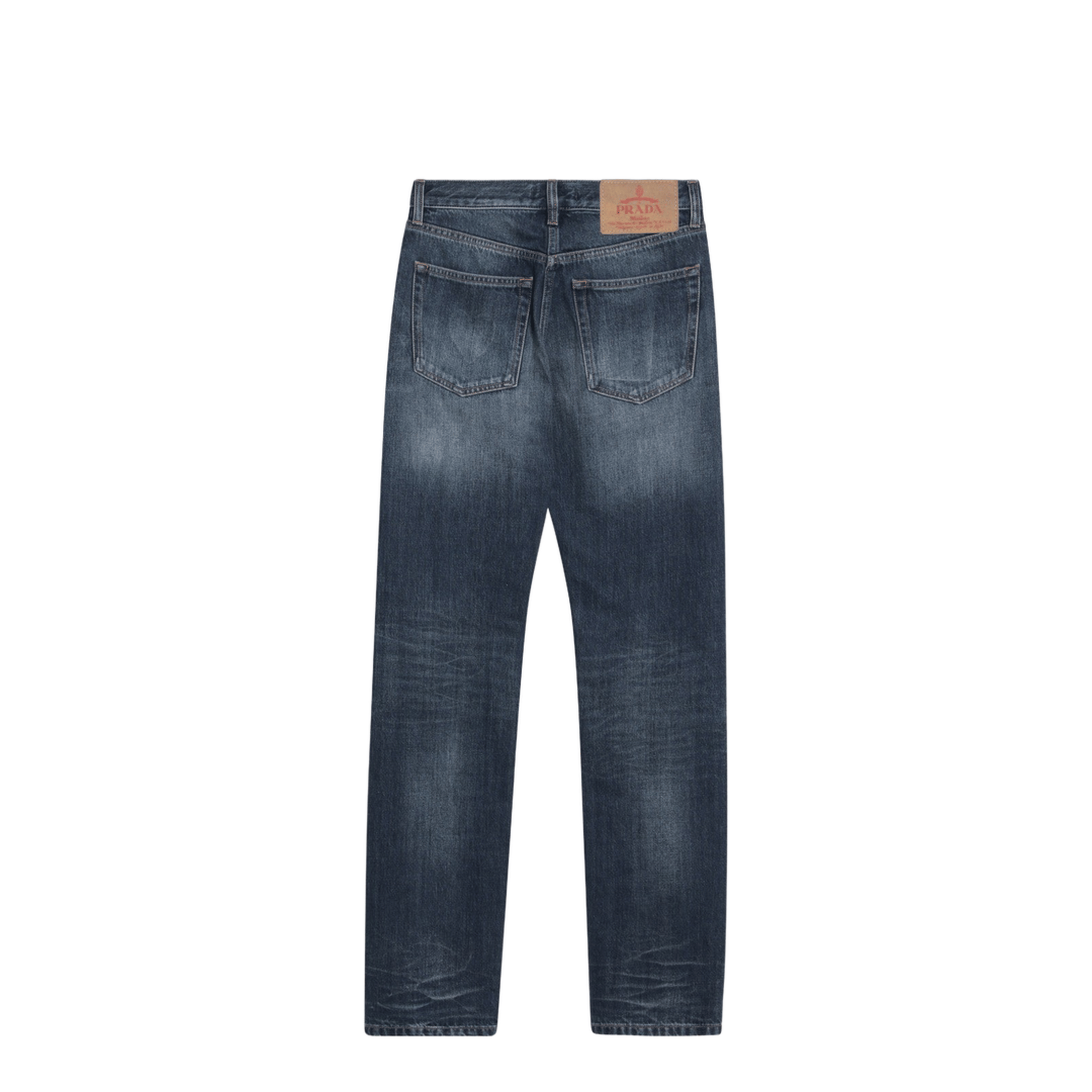 Blue Washed-Out Jeans