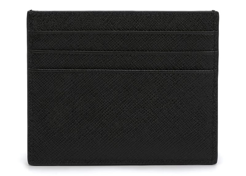Prada Saffiano Cardholder Black