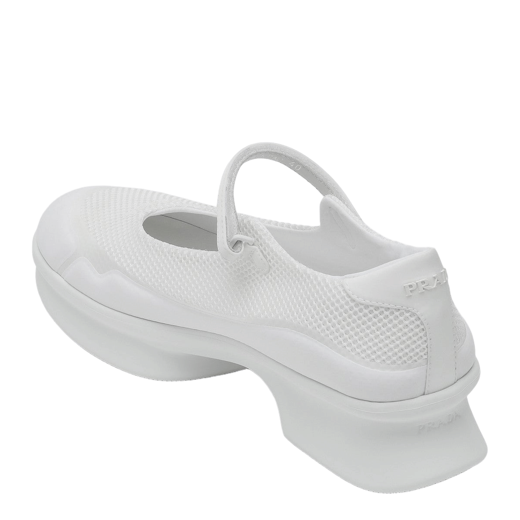 White Mesh Ballerina