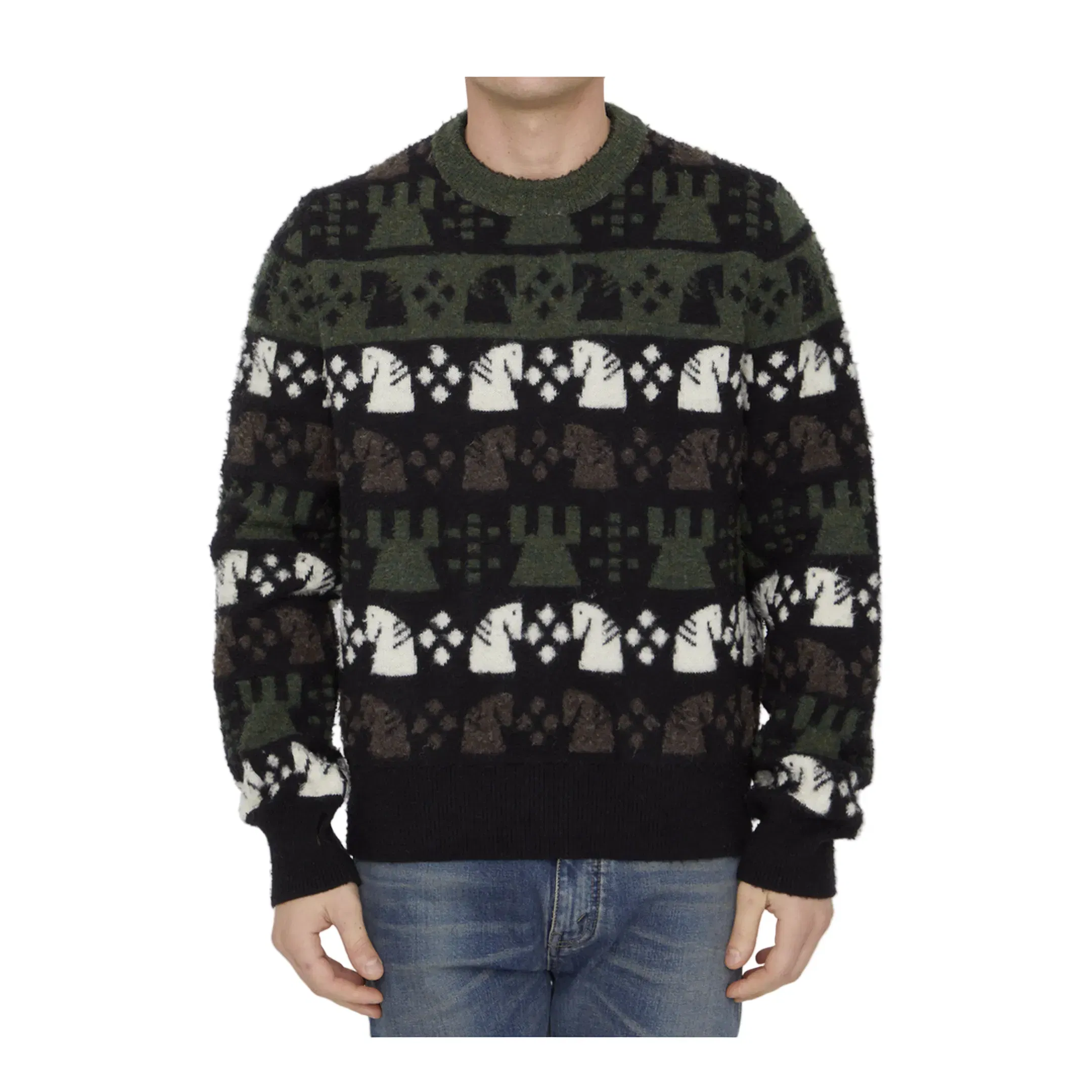 Chess Pattern Sweater