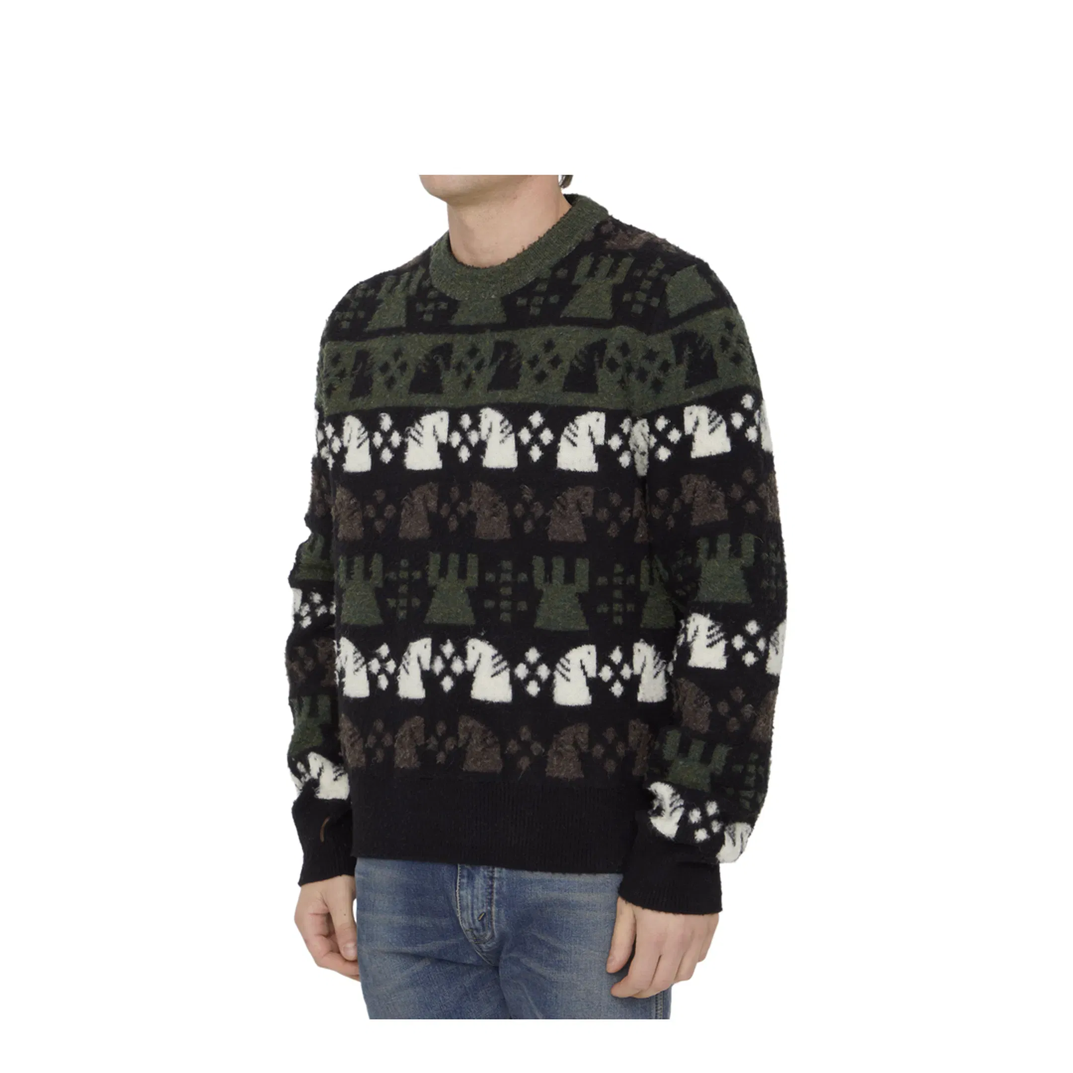 Chess Pattern Sweater