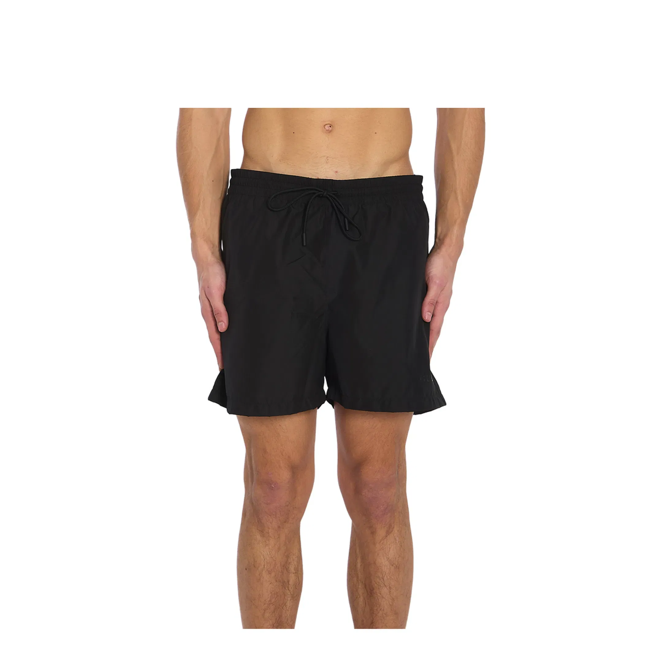 Swimsuit in technical poplin