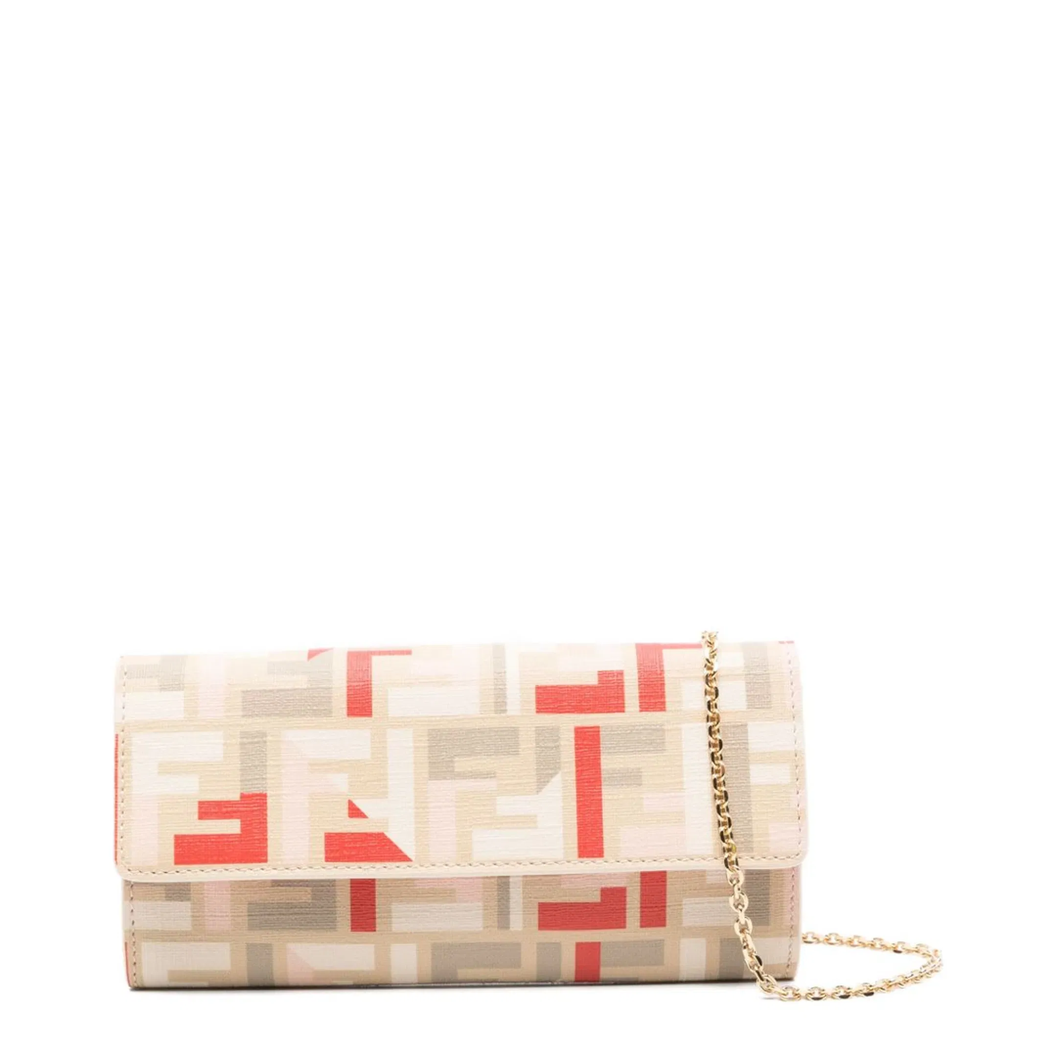 Roma Continental With Chain Fabric Beige
