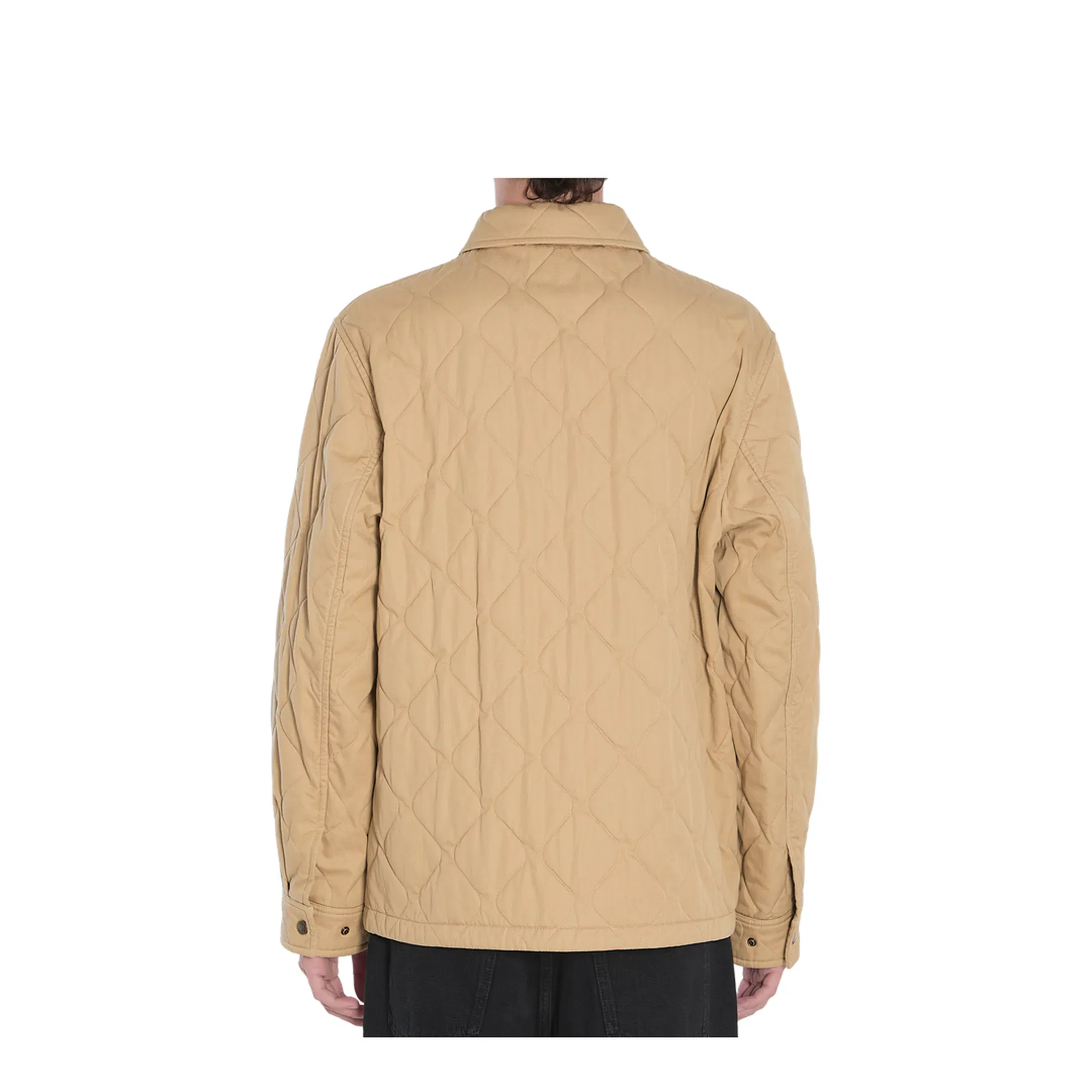 Quilted Gabardine Overshirt