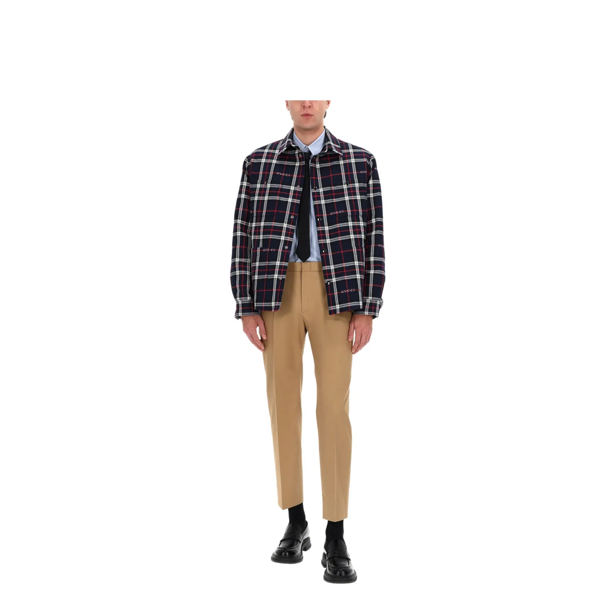 Cotton Tailored Pants