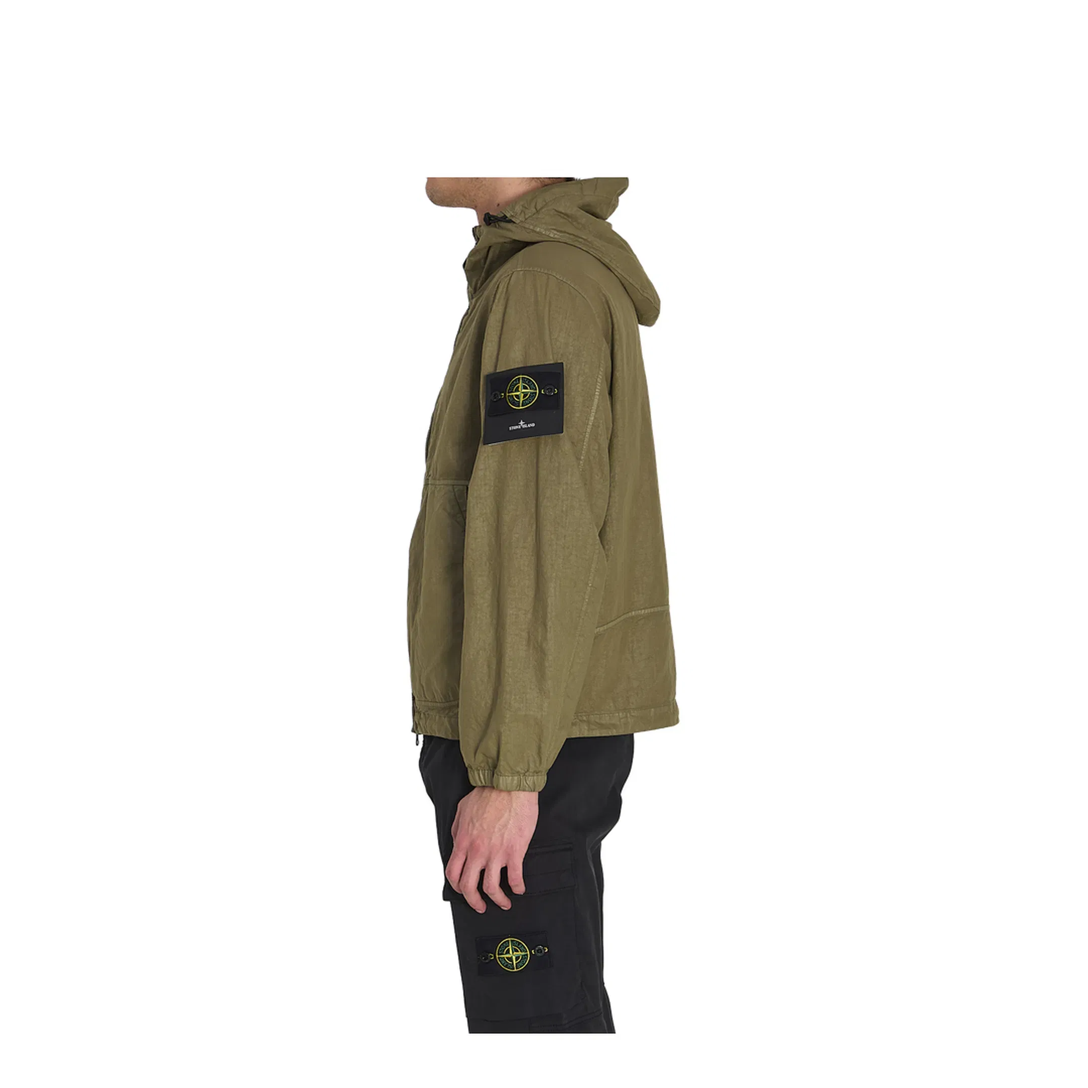 Organic-Look Nylon Panama Jacket