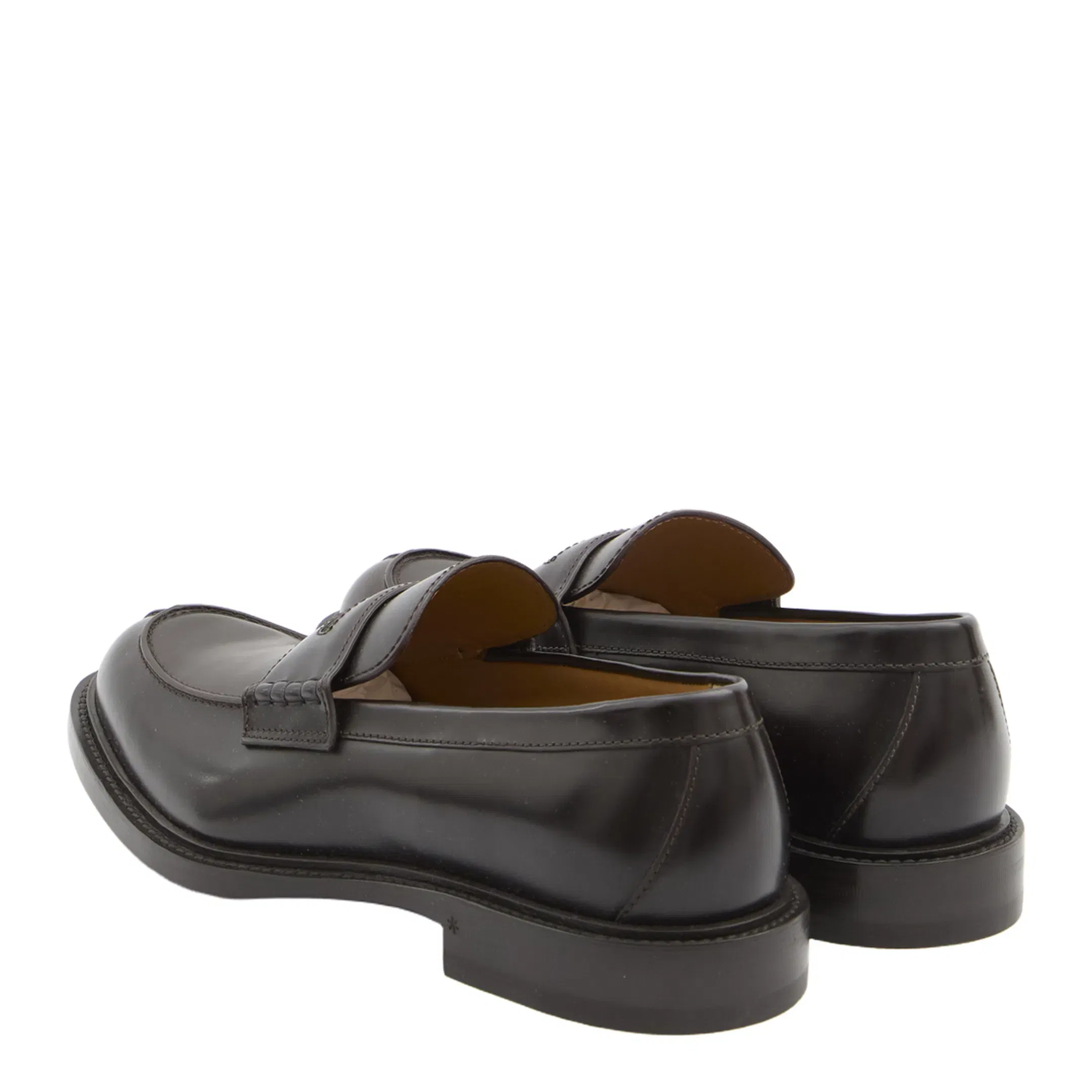 Moccasin with Web Stripe